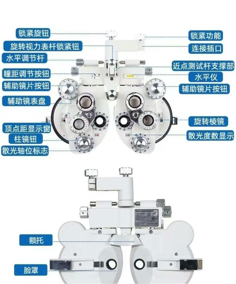 綜合驗光機光學(xué)結構組成