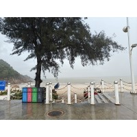 溪涌之行，6月風(fēng)雨擋不住激埃特的熱情
